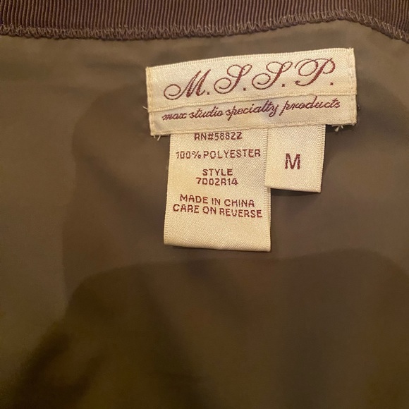 MSSP floral appliqué overlay skirt size M - Picture 10 of 10